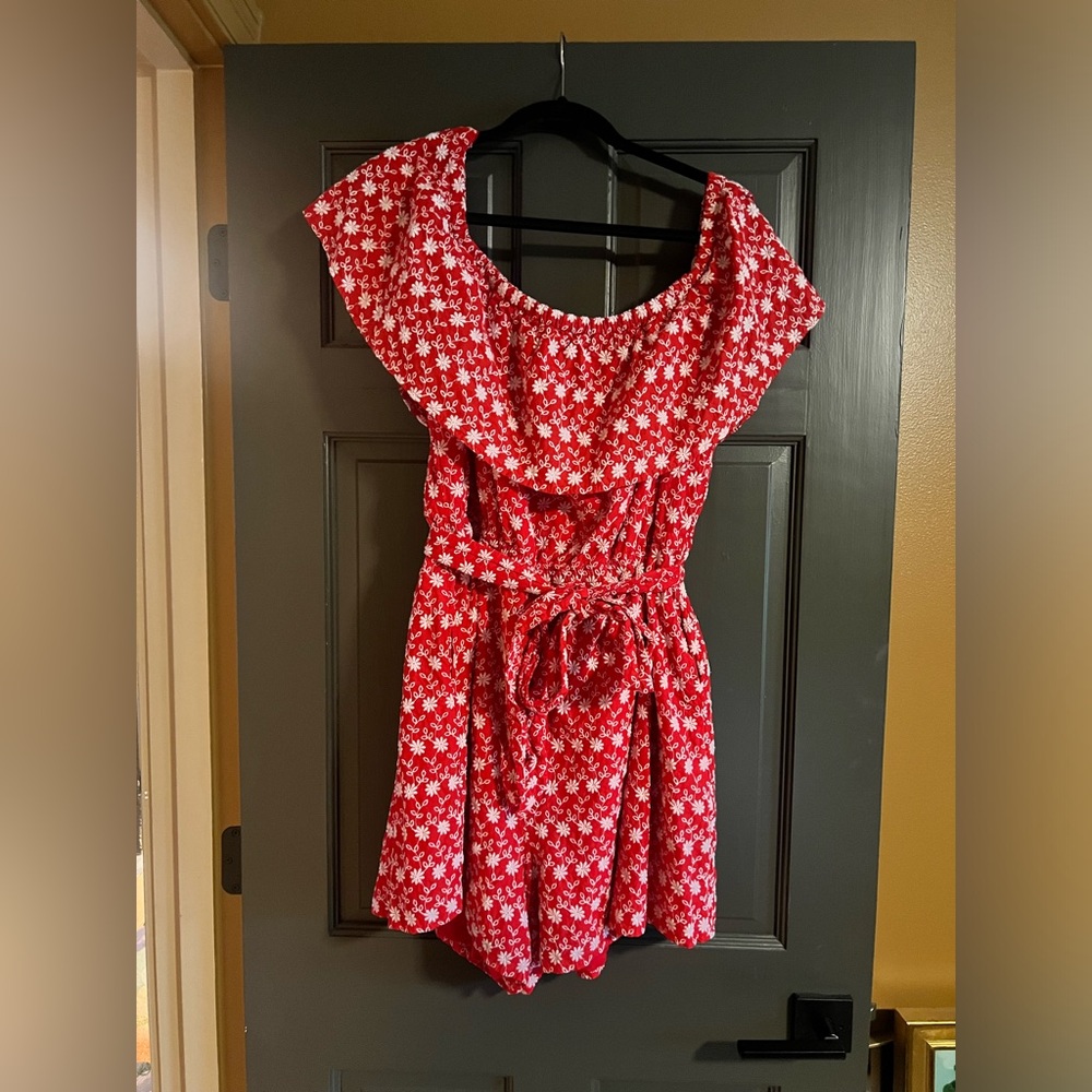 Lane Bryant Red skort outfit size 18